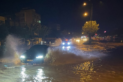Siverek İlçesinde Sağanak Etkili Oldu