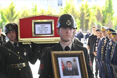 Piyade Astsubay Ata Göçmen, Son Yolculuğuna Uğurlandı