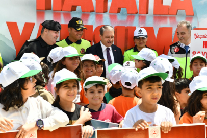 Trafik Haftasında Renkli Görüntüler Oluştu
