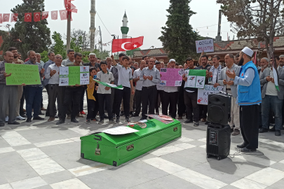Suruç'ta Gıyabi Cenaze Namazı Kılındı
