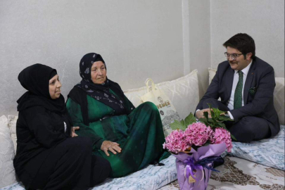 Kaymakam Koç, Şehit Annelerini Ziyaret Etti