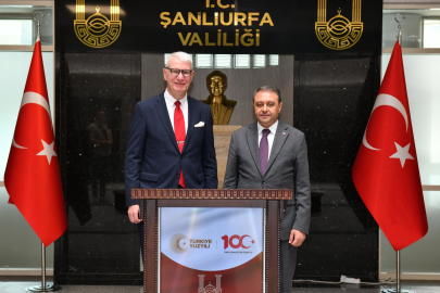 Letonya'nın Ankara Büyükelçisi Şanlıurfa'da