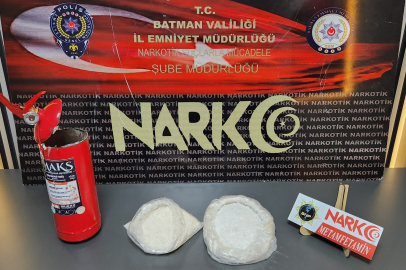 Yangın Tüpüne Gizlenmiş Uyuşturucu Ele Geçirildi