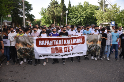 "Sessiz Yürüyüş" İle İsrail Protesto Edildi