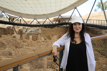 Türkan Şoray, Göbeklitepe'yi Ziyaret Etti