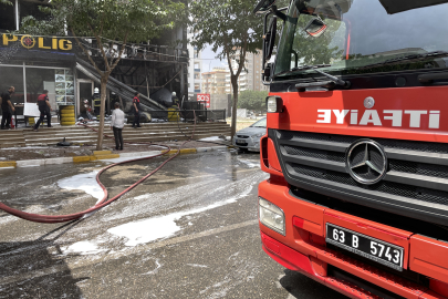 Atış Poligonunda Yangın Çıktı