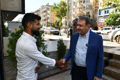 Vali Şıldak, Esnafı Ziyaret Etti