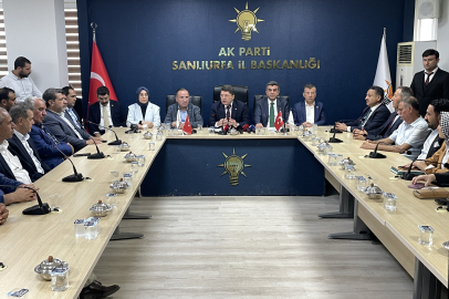Şanlıurfa İl Başkanlığı'nda Konuştu