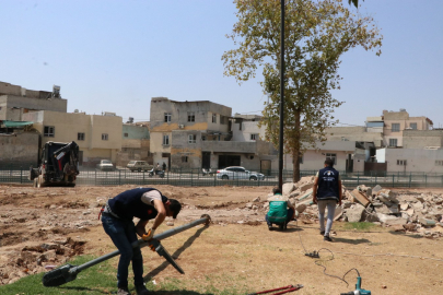 Yeni Park Çalışmaları Sürüyor