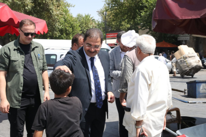 Esnaf ve Vatandaşlarla Buluştu