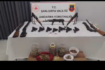 Urfa'da Silah Kaçakçılığı Operasyonu