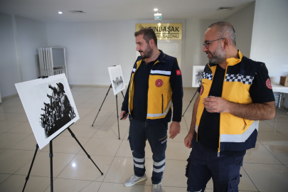 Şanlıurfa'da 101. Yıl Resim Sergisi