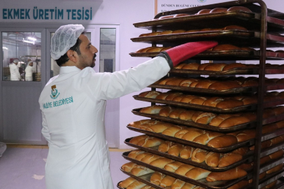 Günlük 6 Bin Ekmek Üretiliyor