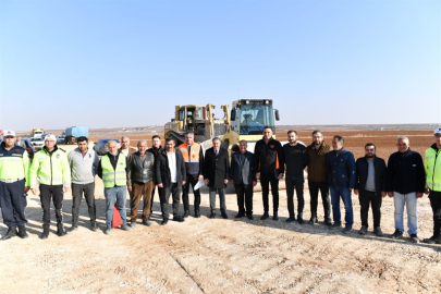 Suruç’ta Yol Çalışmalarını İnceledi