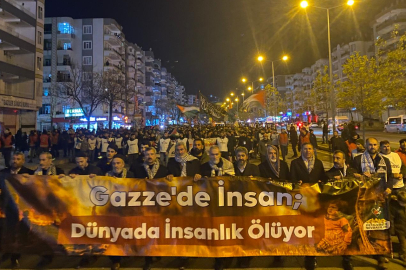 Gazze'ye Yönelik Saldırıları Protesto