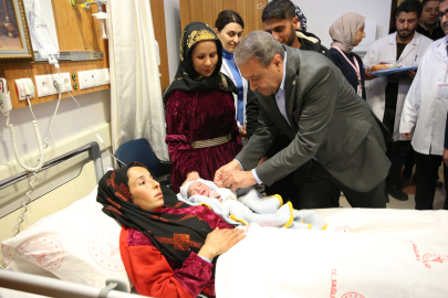 Şanlıurfa’da Yeni Yılın İlk Bebeği