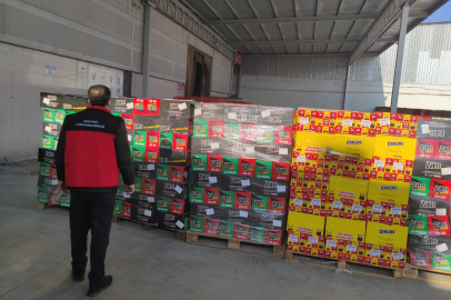 Bozulmuş 1700 Koli Cips Yakalandı