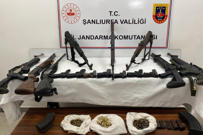 Çok Sayıda Silah Ele Geçirildi