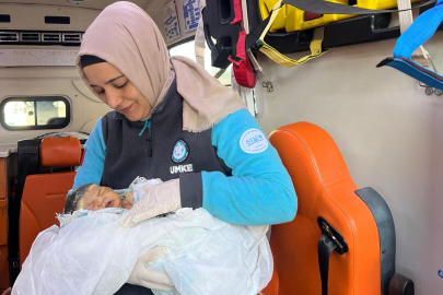 Şanlıurfa'da Ambulansta Doğum