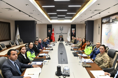 Şanlıurfa'da Okul Güvenliği Toplantısı