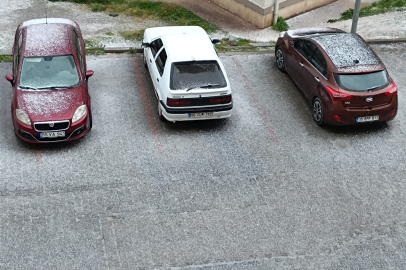 Şanlıurfa'da Dolu Yağışı Etkili Oldu