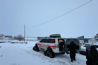 Hastaya Paletli Ambulansla Ulaşıldı