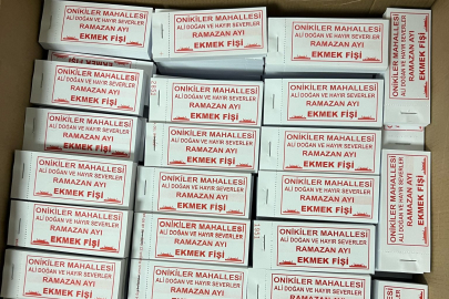 Dar Gelirli Ailelere Ekmek Fişi