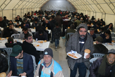 Şanlıurfa Büyükşehirden İftar Çadırı