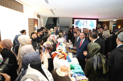 El Emeği Göz Nuru Sergisi Açıldı
