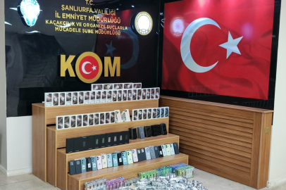 Şanlıurfa'da Kaçakçılık Operasyonu