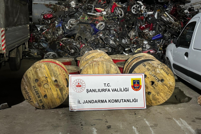Şanlıurfa'da Şantiyeden Hırsızlık