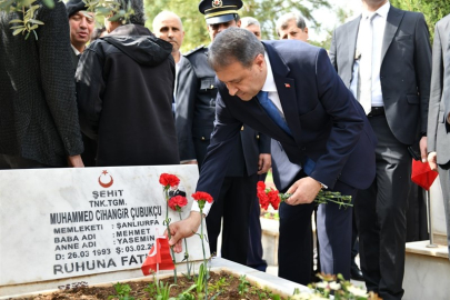 Şanlıurfa’da Şehitlik Ziyareti