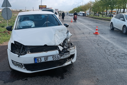 Siverek’te Kazada 1 Kişi Yaralandı