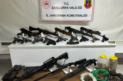 Urfa'da Her Taraftan Silah Fışkırıyor