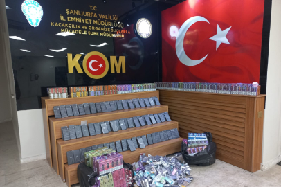 Şanlıurfa'da Kaçakçılık Operasyonu