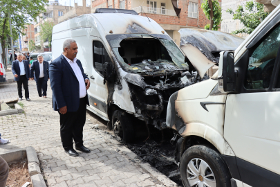 Şanlıurfa'da 9 Araç Kundaklandı