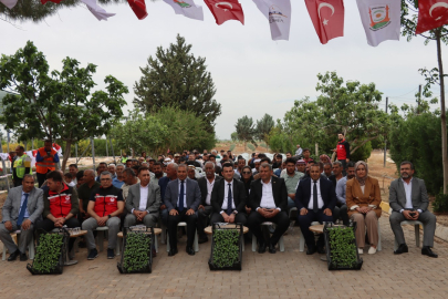 Çiftçilere Biber Fidesi Dağıtıldı