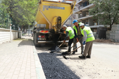 Haliliye’de Sıcak Asfalt Çalışması