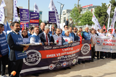 1 Mayıs Şanlıurfa'da Kutlandı