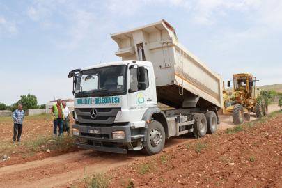 Kırsal Mahallelerde Yol Çalışması