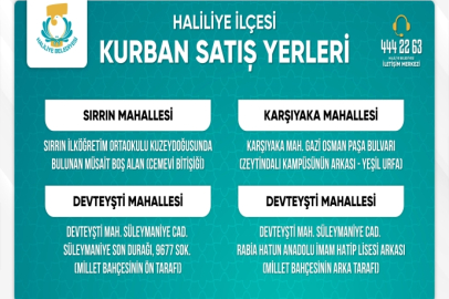 Satış ve Kesim Yerleri Belirlendi