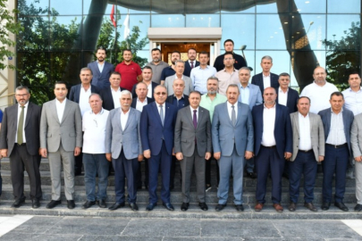 Sanayici ve Üreticilerle Buluştu