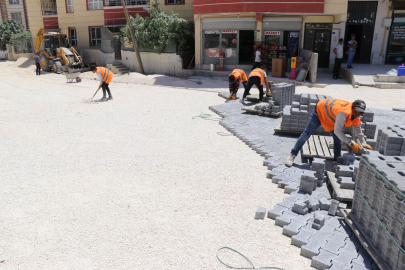 Haliliye’de Üstyapı Çalışması Sürüyor