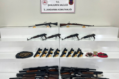 Şanlıurfa’da Silah Operasyonu