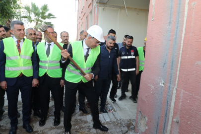 Şanlıurfa Eski Cezaevi Yıkılıyor