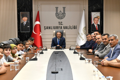 Vali, Başarılı Öğrencilerle Buluştu