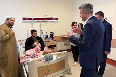 Günbegi'den Hastalara Moral Ziyareti