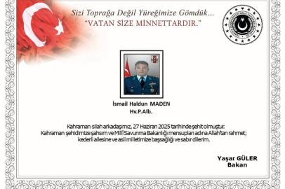 Pilot Albay Maden, Şehit Oldu