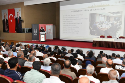 Şanlıurfa’da Fıstık Paneli Yapıldı