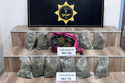 7 Kilogram Uyuşturucu Yakalandı